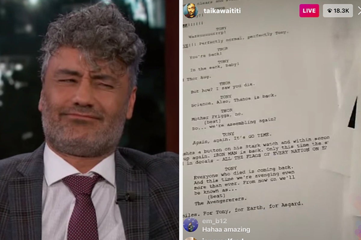 IGN - Taika Waititi's fake Thor: Love and Thunder script