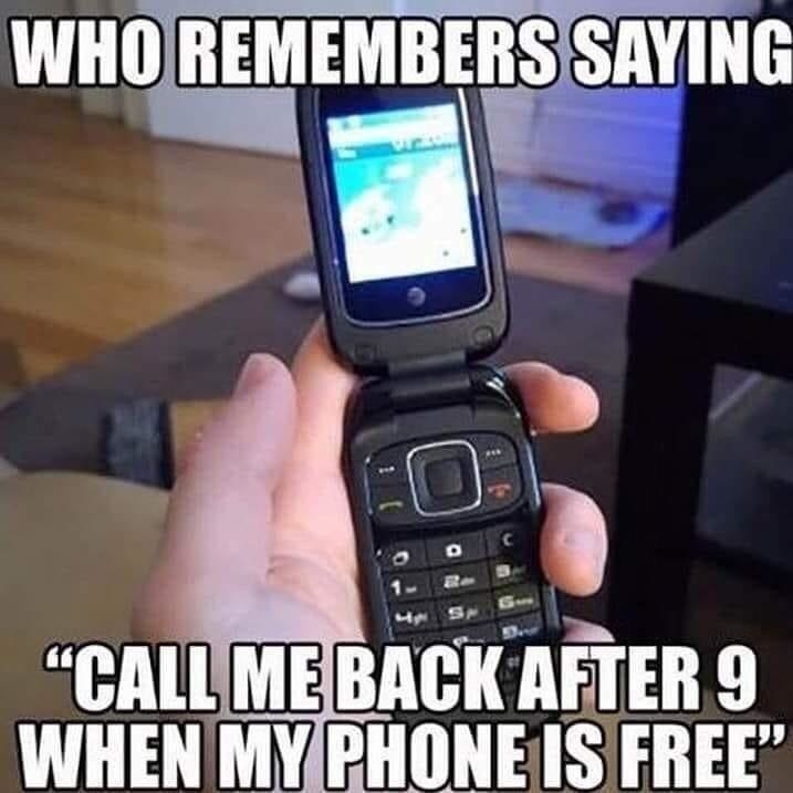 old flip phone