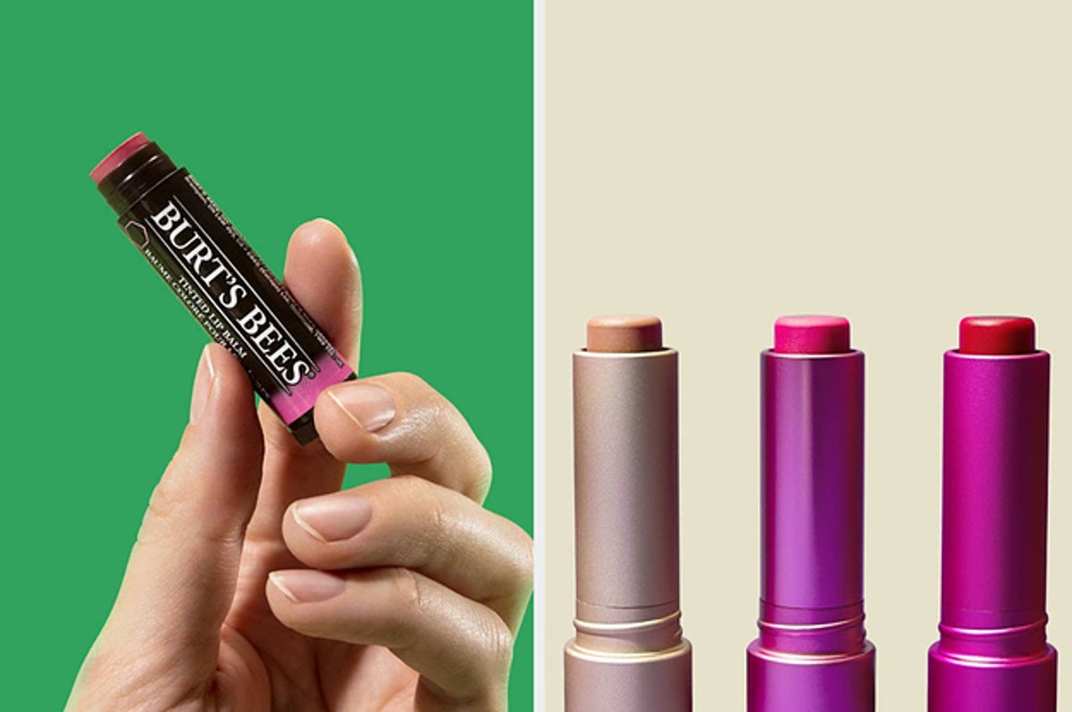 The Best Tinted Lip Balms For Your Poor, Chapped Lips