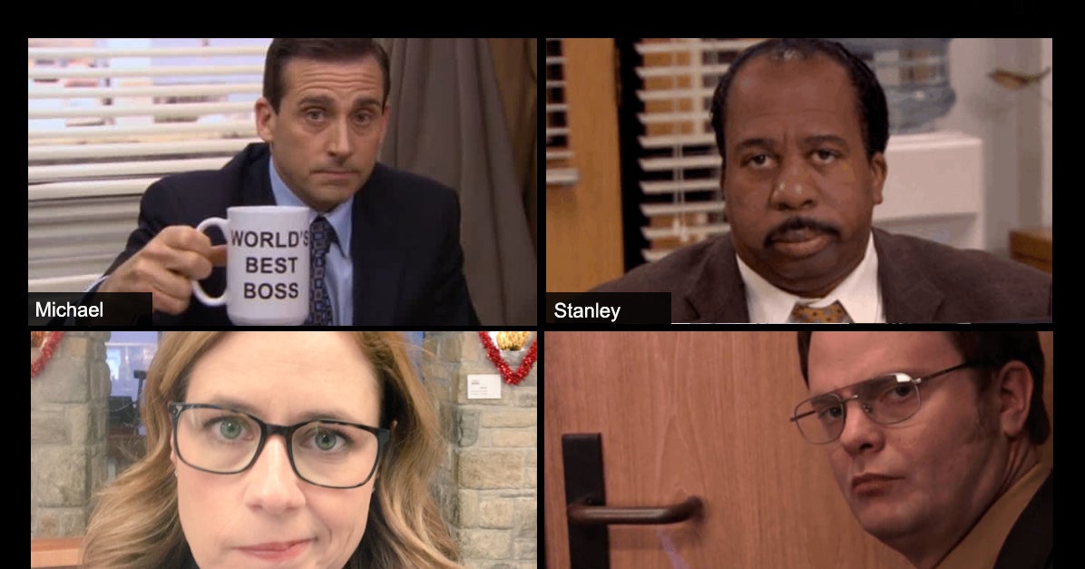 "The Office" Zoom Call Poll Quiz