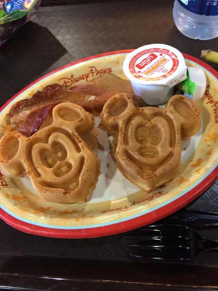 Mickey Waffles Three Ways