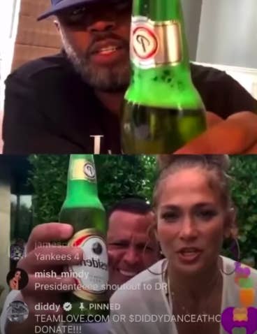 Jennifer Lopez And Diddy Danced On Instagram Live And Proved They