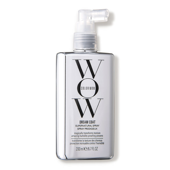 silver bottle of the spray