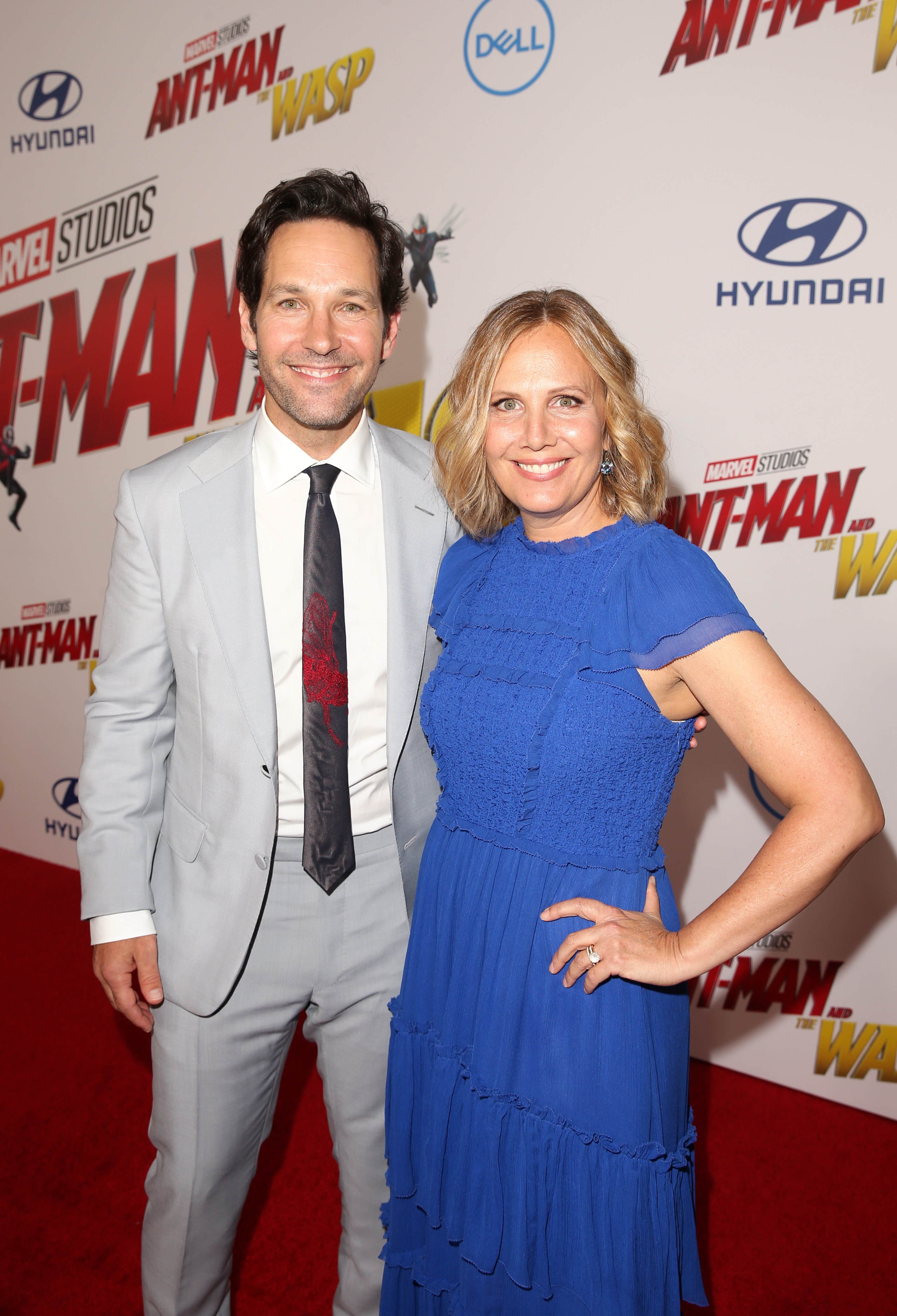 at the antman premiere