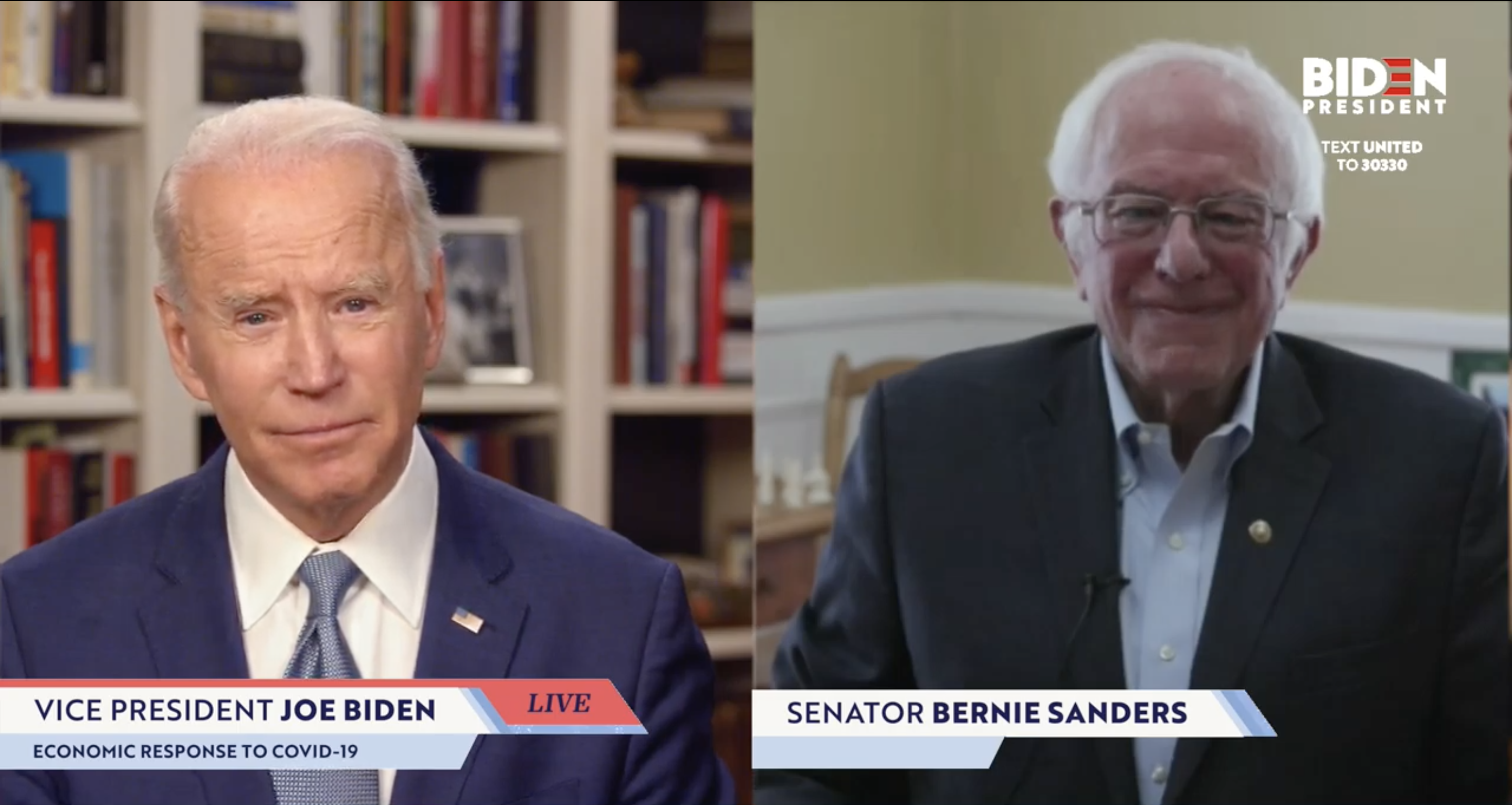 Bernie Sanders Endorsed Joe Biden For President