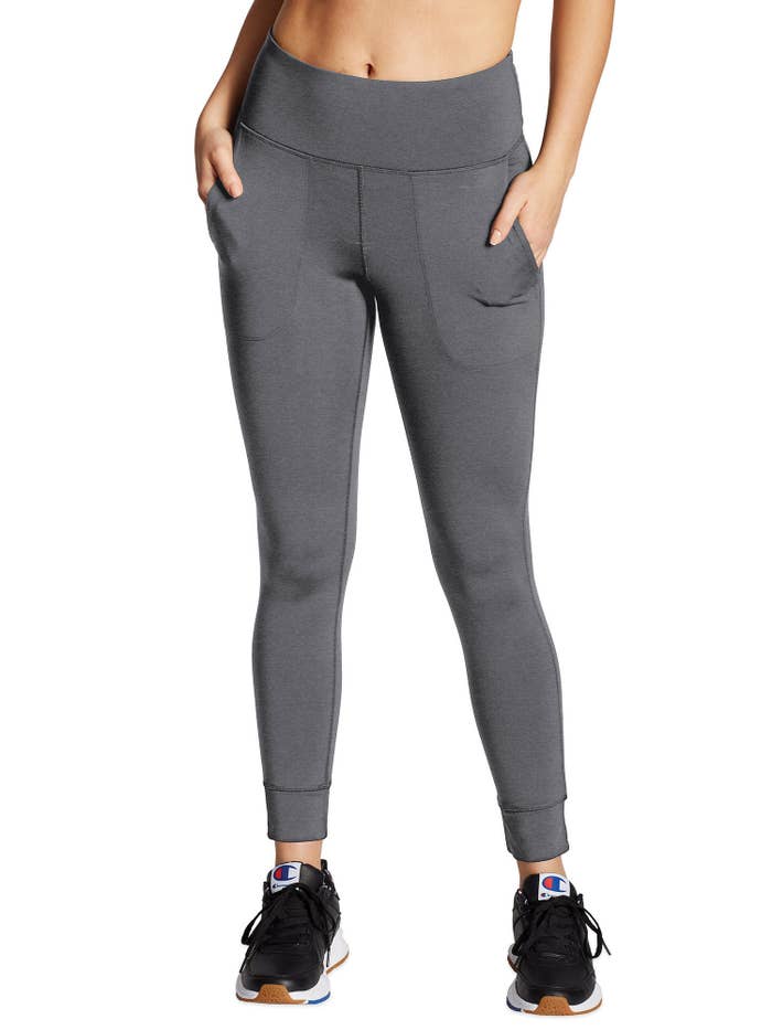 The grey leggings