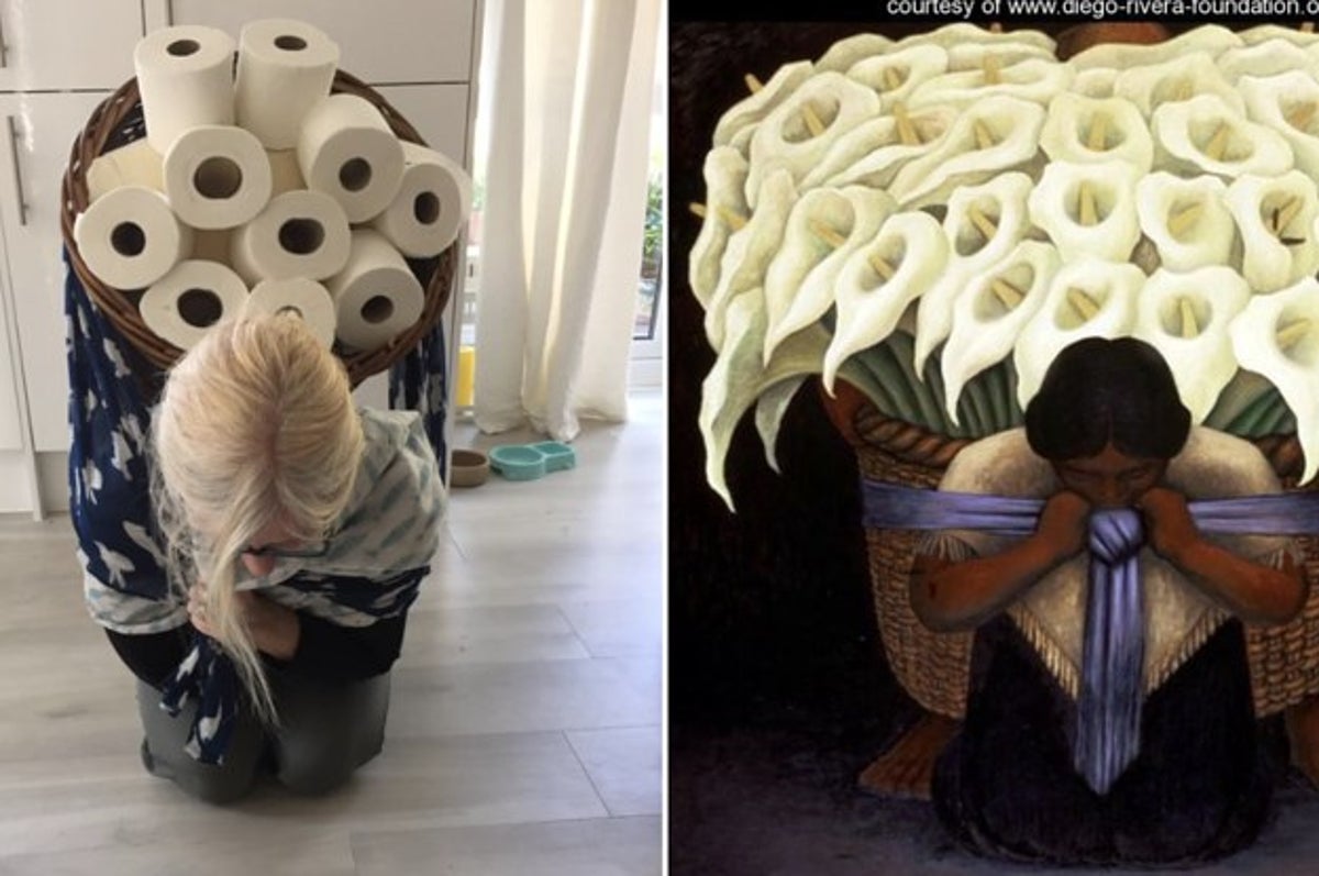 Getty Museum Challenge Asks People To Re Create Iconic Art At Home