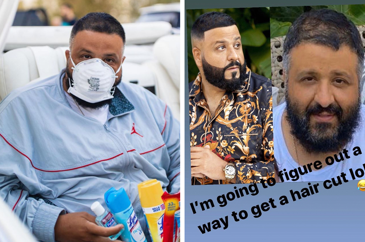 DJ Khaled Wants A Quarantine Haircut So Bad, He's Going To Buy His Barber A  Space Suit