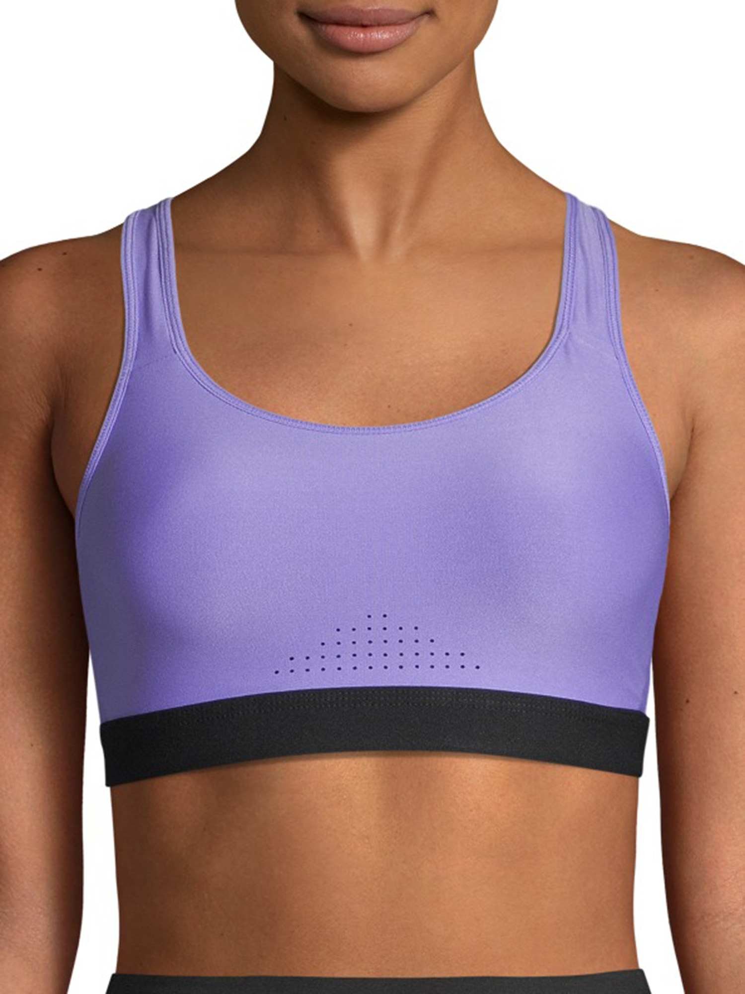 The purple sports bra