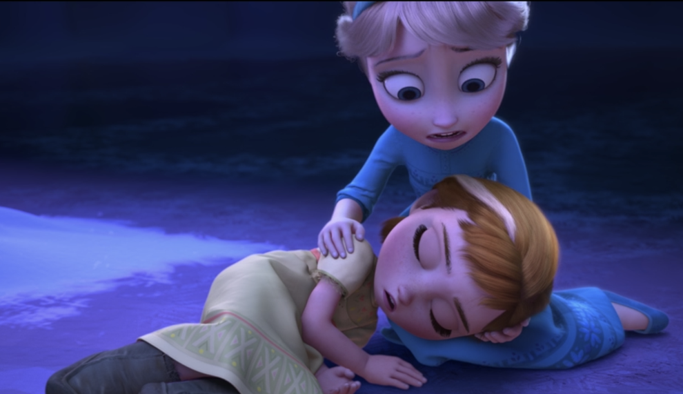 I Watched Frozen Princess Anna Waking Up. 