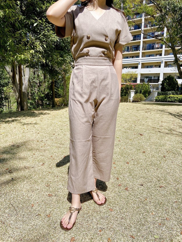 え こんなに高見えするのに3000円 Guの 新作オールインワン が大当たりだった