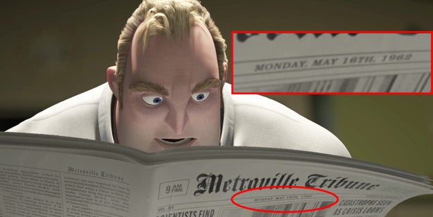 Small The Incredibles Details That Prove It S An Absolutely Perfect Pixar Movie