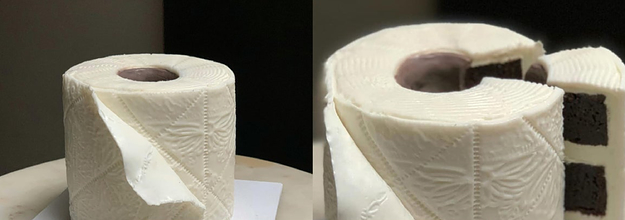 Toilet paper cakes serve up a slice of humor in trying times