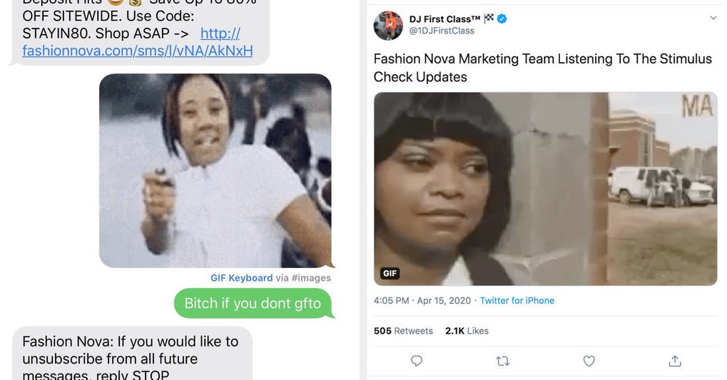 Fashion Nova Sent People Push Alerts Asking Them To Spend Their(02)