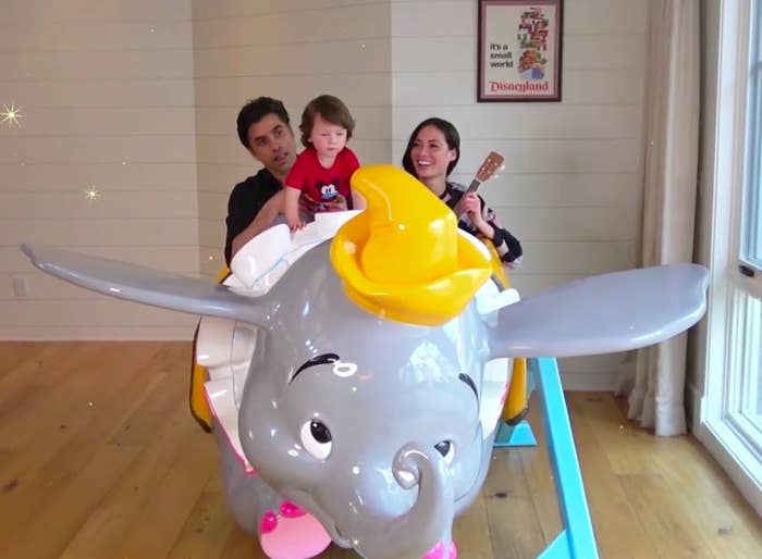 dumbo ride toy