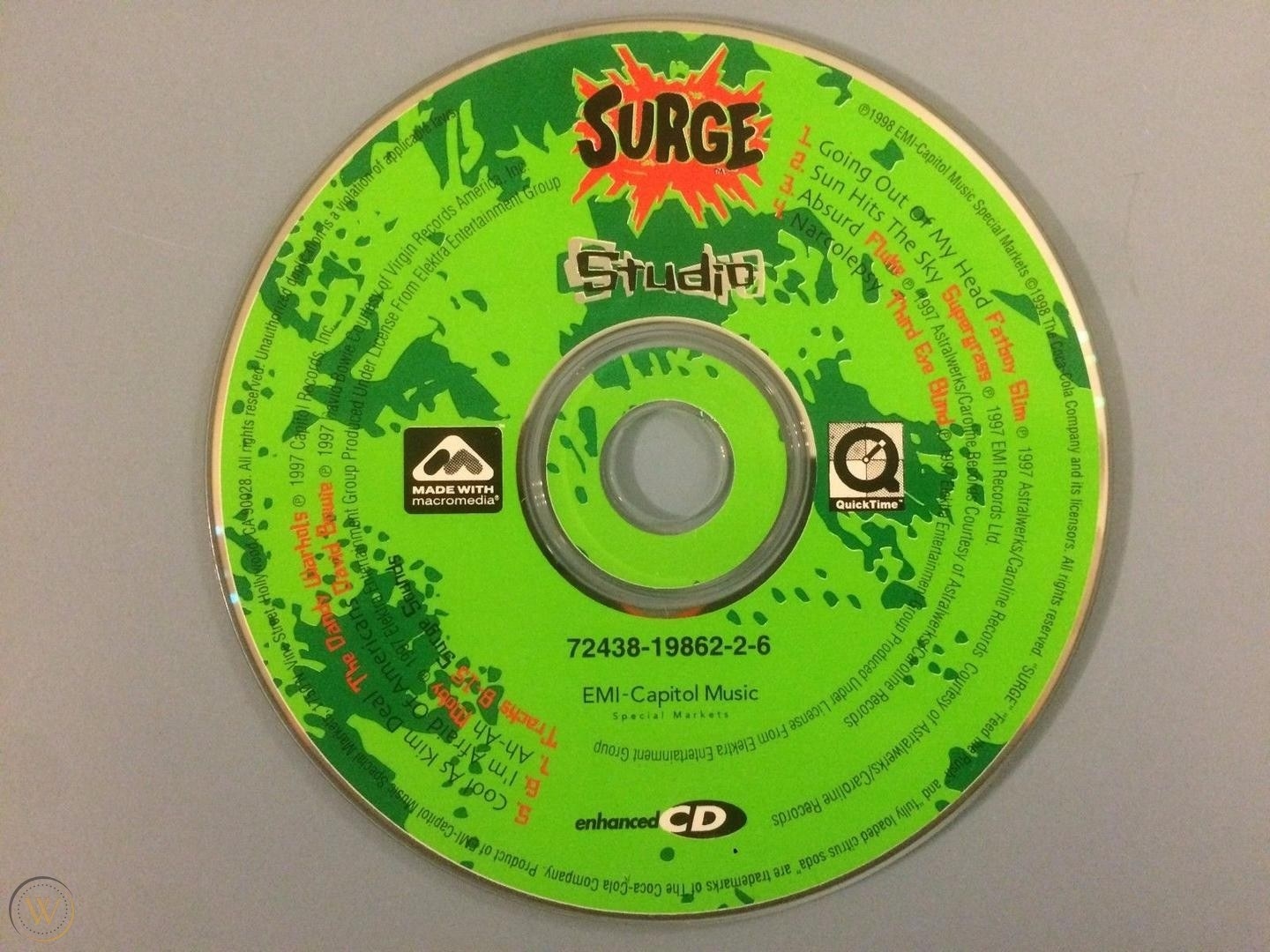 Green &quot;Surge&quot; CD