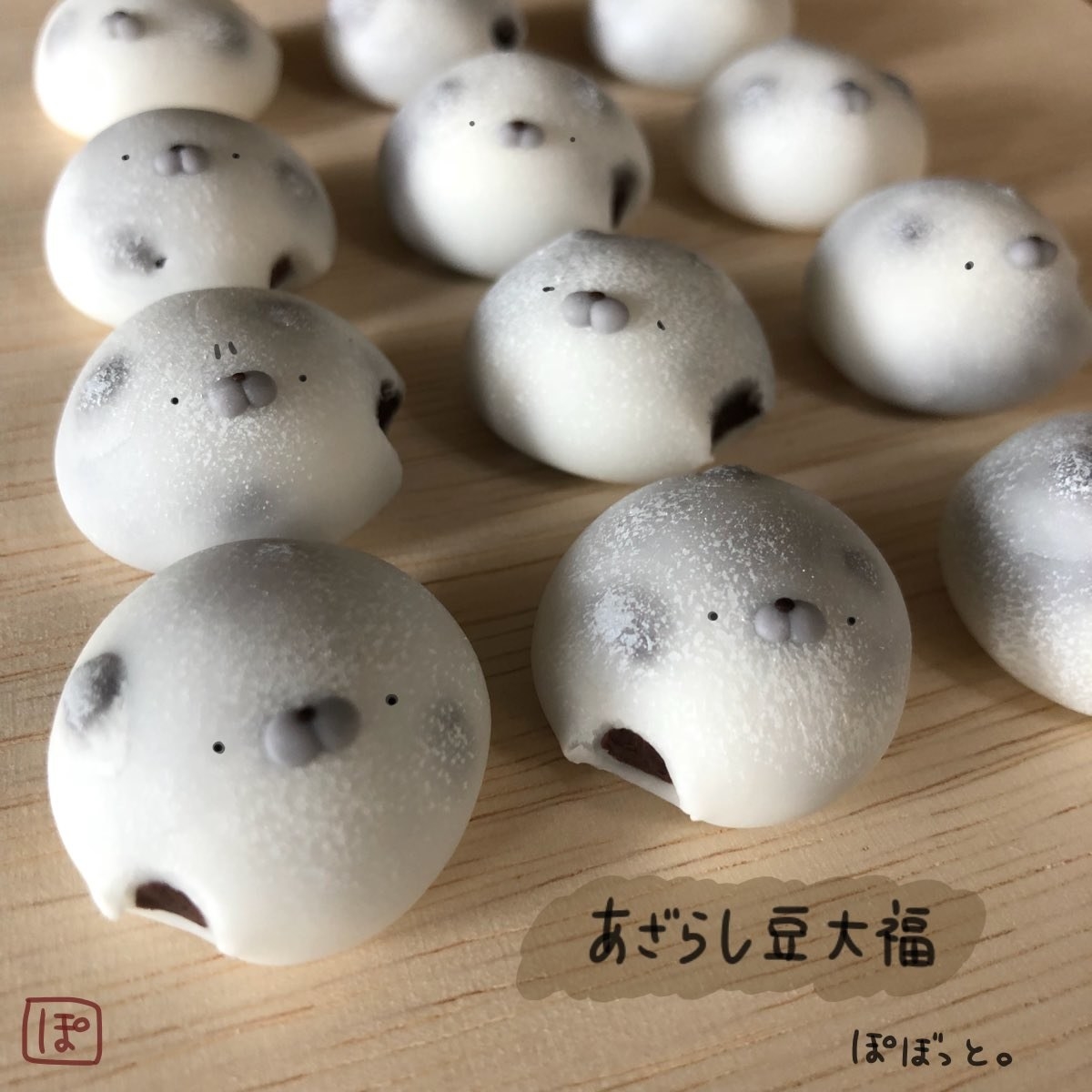 ぜんぶ手作り！！柴犬×和スイーツがかわいすぎて永遠に見ていたい……