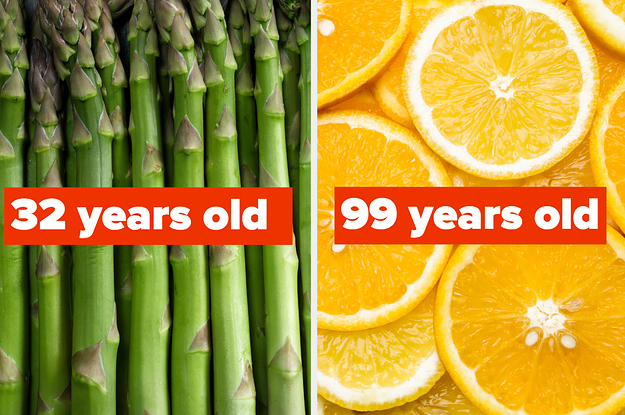 Pick Some Fruit Or Vegetables And We'll Guess Your Age With 100% Accuracy