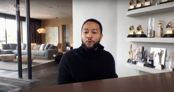 John Legend And Sam Smith Sang A Duet Of Stand By Me And I Have Goosebumps On The Back Of My Neck