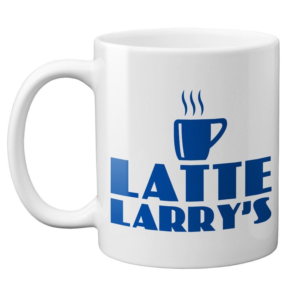 The Latte Larry&#x27;s mug.