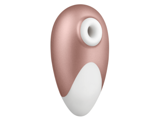 The teardrop-shaped vibrator