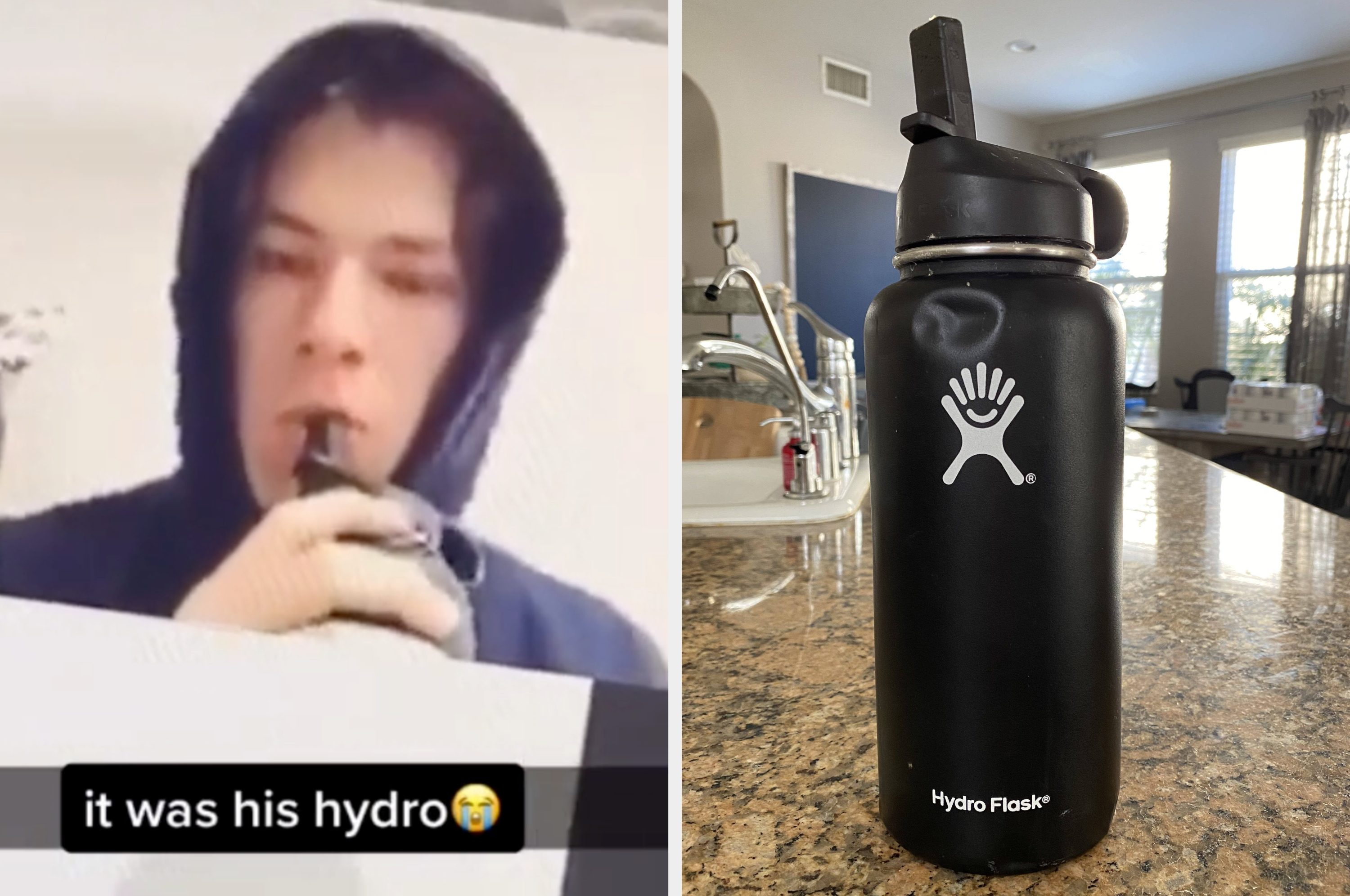 I Tried The TikTok Hack For Cleaning Your Hydro Flask That's Going Viral