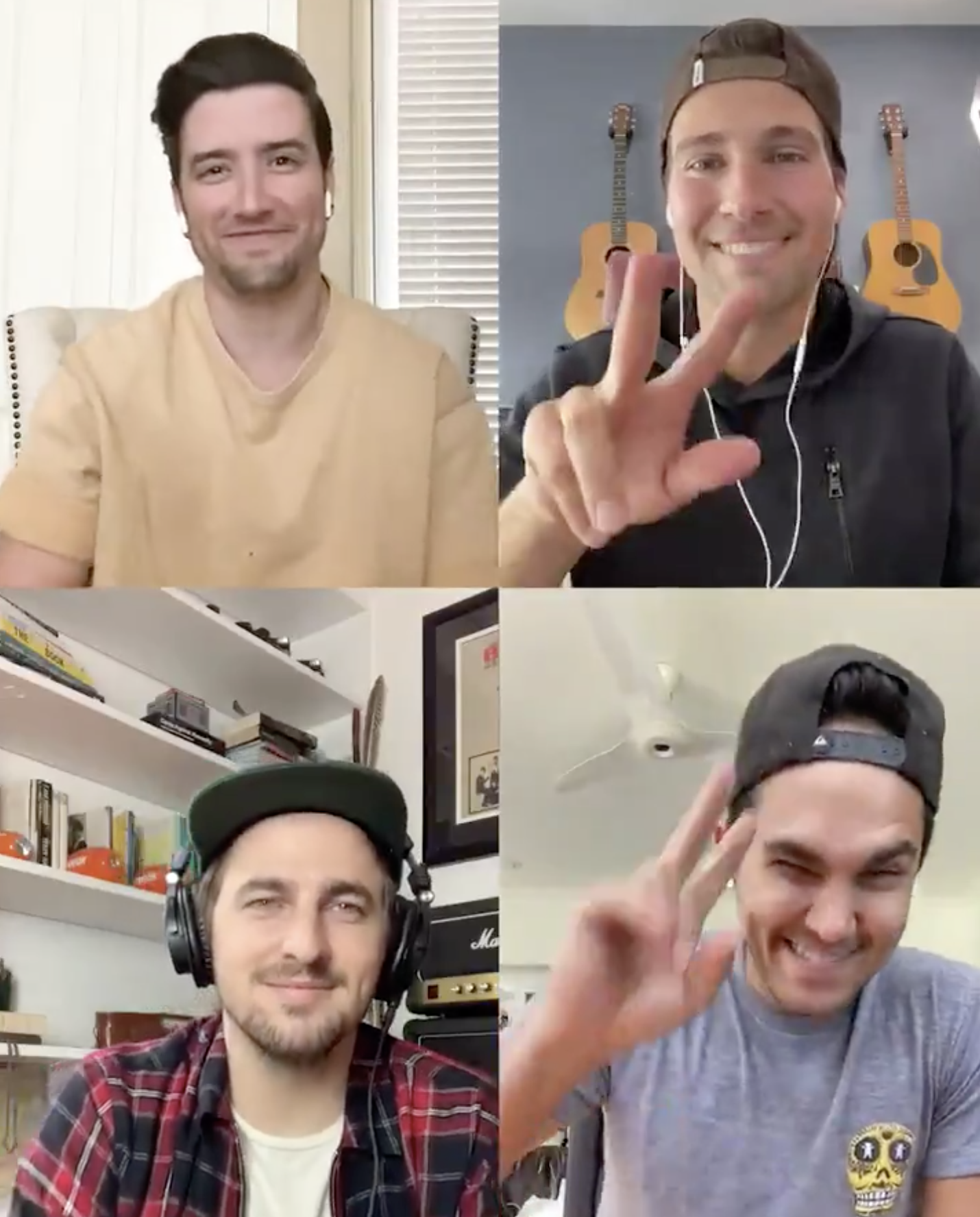 Big Time Rush Reunited And Shared This Heartwarming Message About Coronavirus