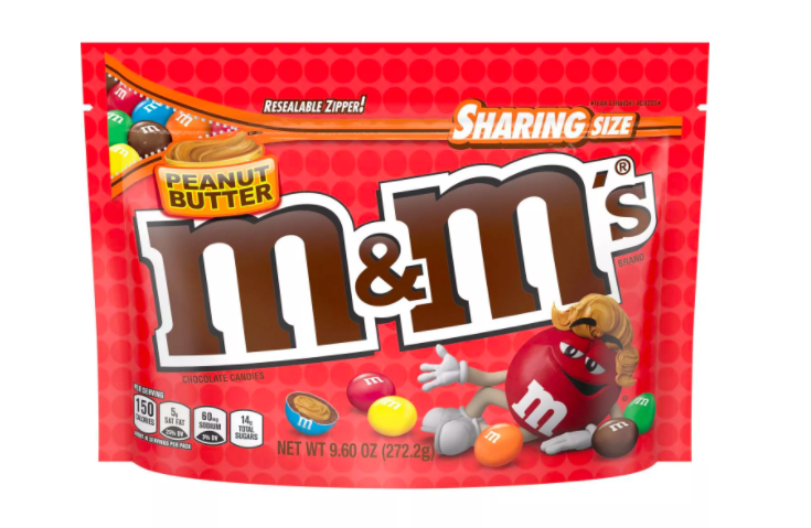  M&M'S Mint Dark Chocolate Candy Sharing Size 9.6-Ounce Bag :  Grocery & Gourmet Food