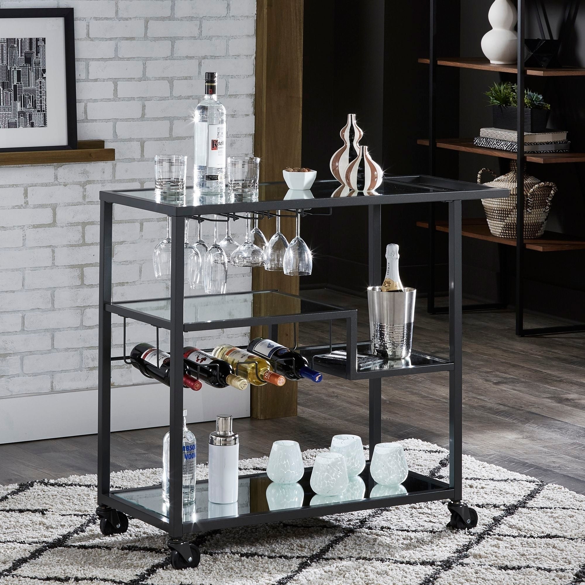 Overstock deals bar cart