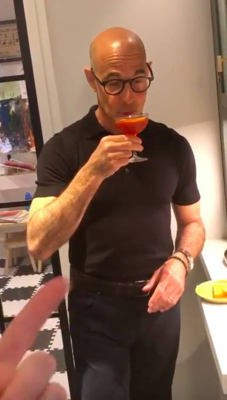 I Tried Stanley Tucci's Negroni Drink, and It Was Easy and Refreshing