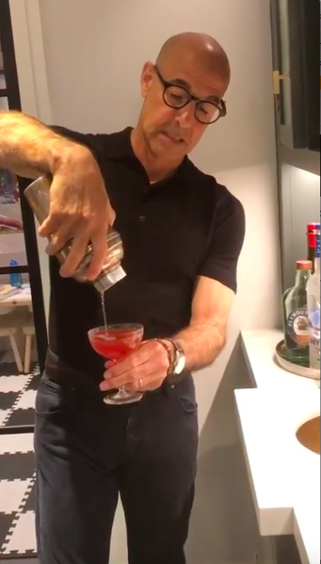 Watch Stanley Tucci Share His Negroni Recipe on Instagram