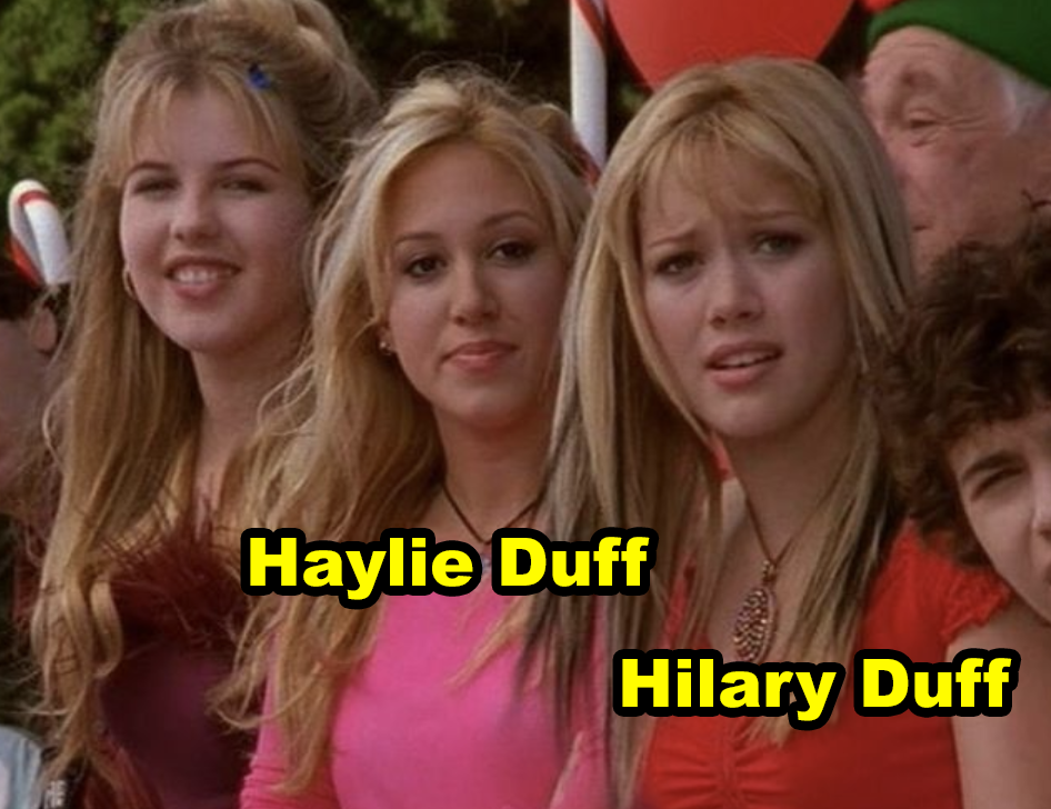 Hilary Duff e Haylie Duff nel film di Lizzie McGuire