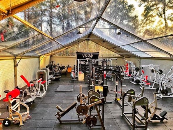 The Rock Has The Biggest Home Gym I Have Ever Seen