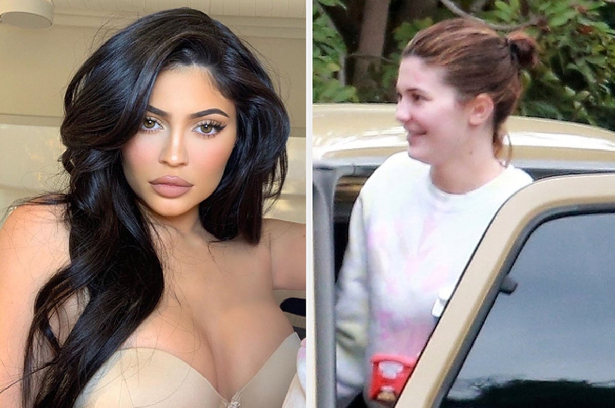 These Photos Of Kylie Jenner Without Makeup Or A Spray Tan Have Some People  Accusing Her Of Blackfishing