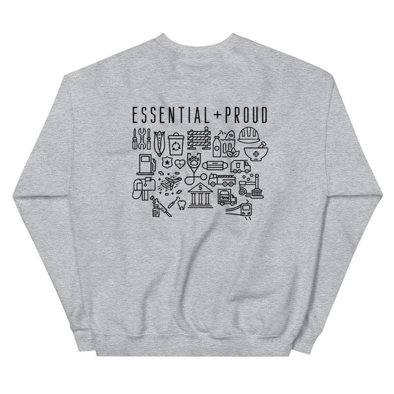 Emergency Medical Technician Long Sleeve  shirt Limited edition 2020 EMT essential the year when shit got real Long Sleeve T-shirt