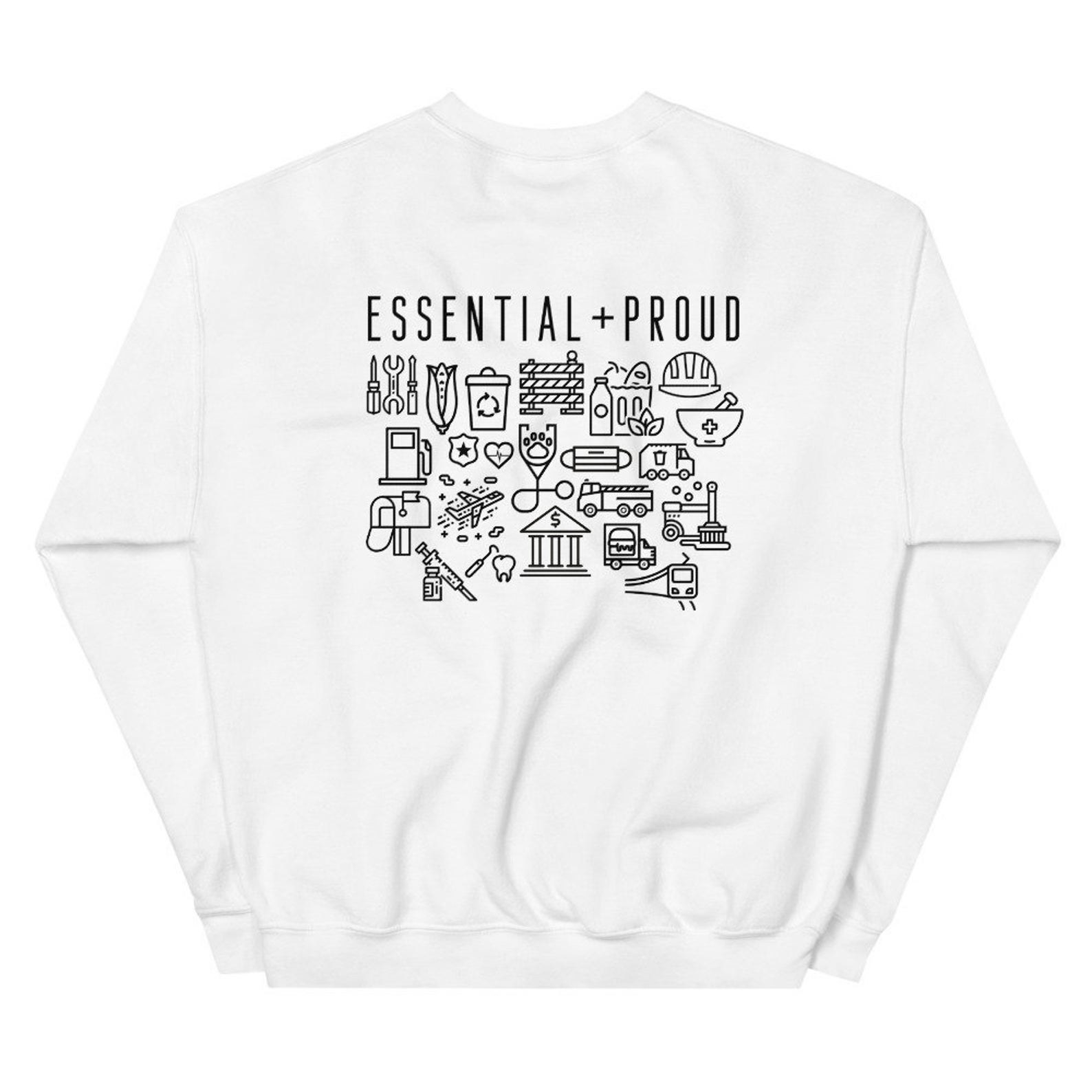 Emergency Medical Technician Long Sleeve  shirt Limited edition 2020 EMT essential the year when shit got real Long Sleeve T-shirt