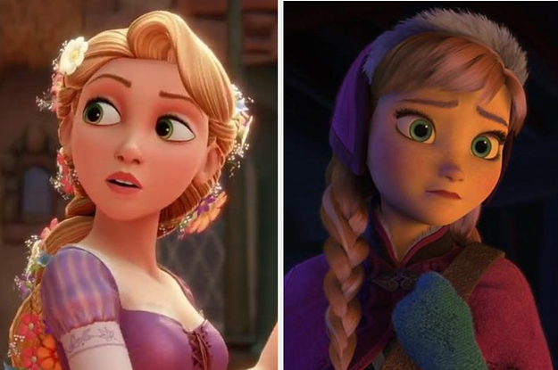 anna and rapunzel