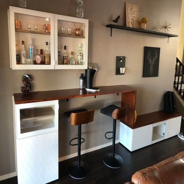 Here Are 18 Of The Best Diy Ikea Furniture Hacks This ikea desk hack is from 'tidbits & twine'. diy ikea furniture hacks