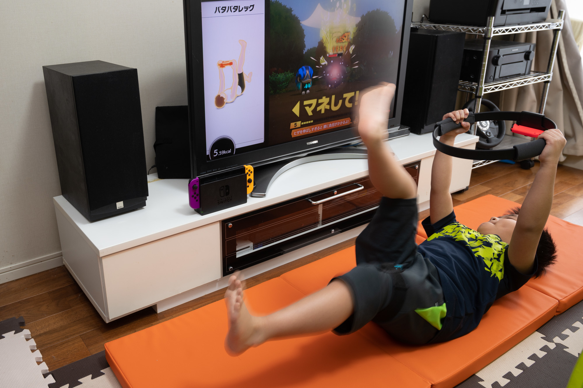プレイは快適になるのか？『リングフィット アドベンチャー