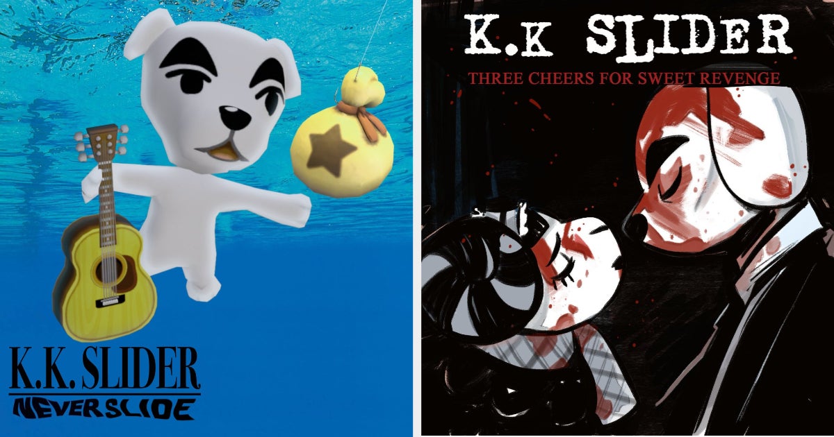 22 Of The Best K.K. Slider "Animal Crossing" Album Redraws