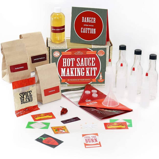 the hot sauce making kit