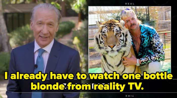 Bill Maher Slammed Joe Exotic From Tiger King And Said