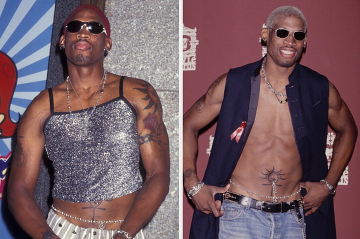 Dennis Rodman's 8 Most Outrageous Hairstyles Ranked