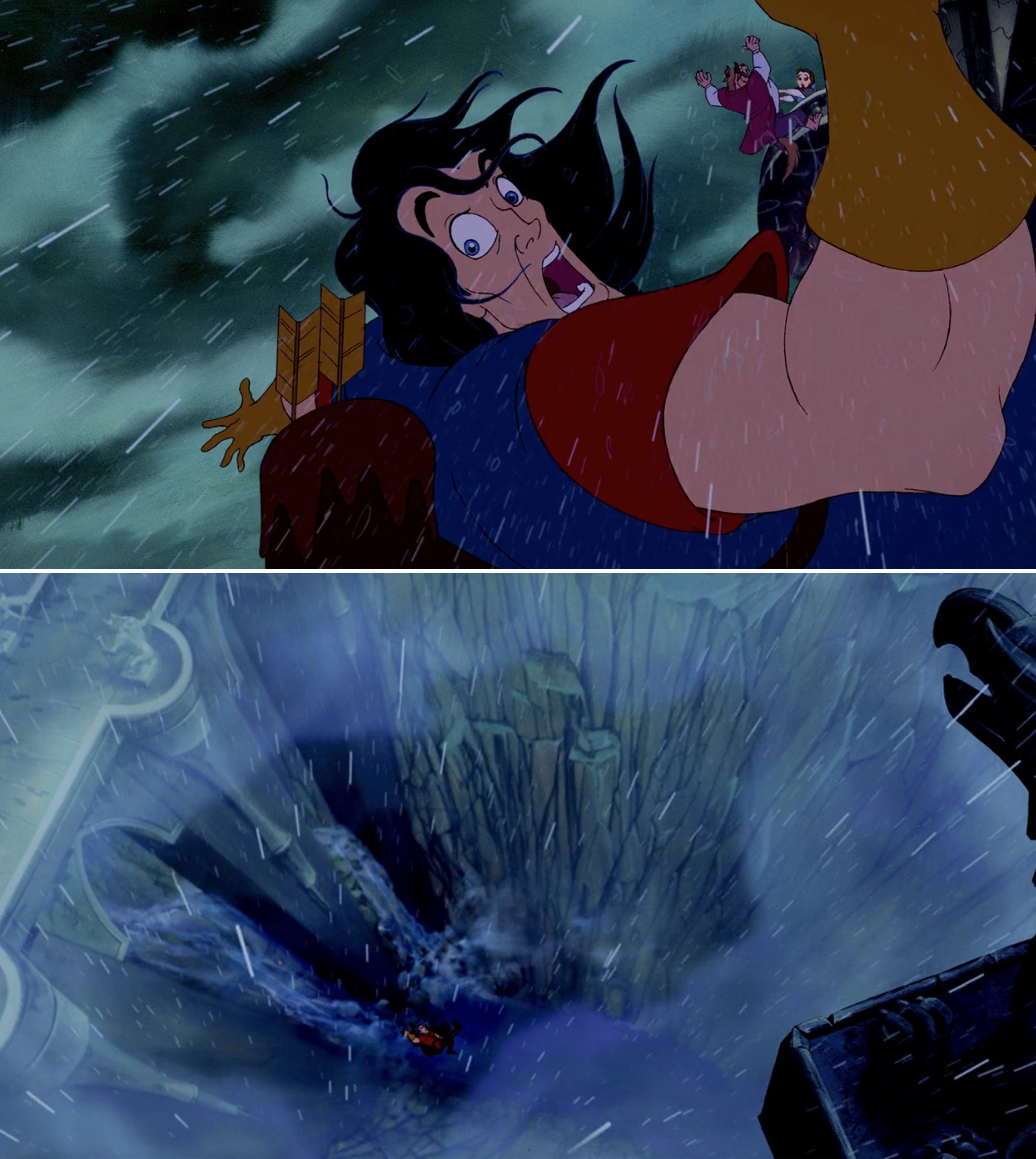 Disney Beauty And The Beast Gaston Death