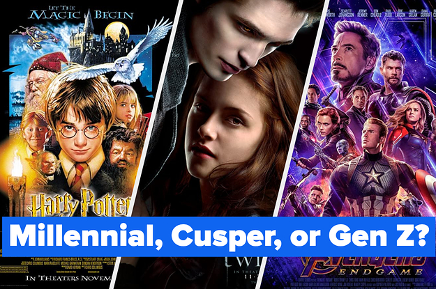 We Know If You're Gen Z, A Cusper, Or A Millennial Based On The Fandoms You've Been In