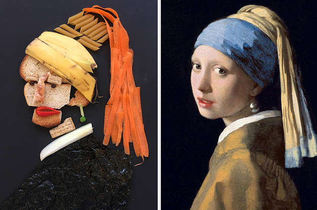 I Recreated Famous Works Of Art With Food And Here Are The Results