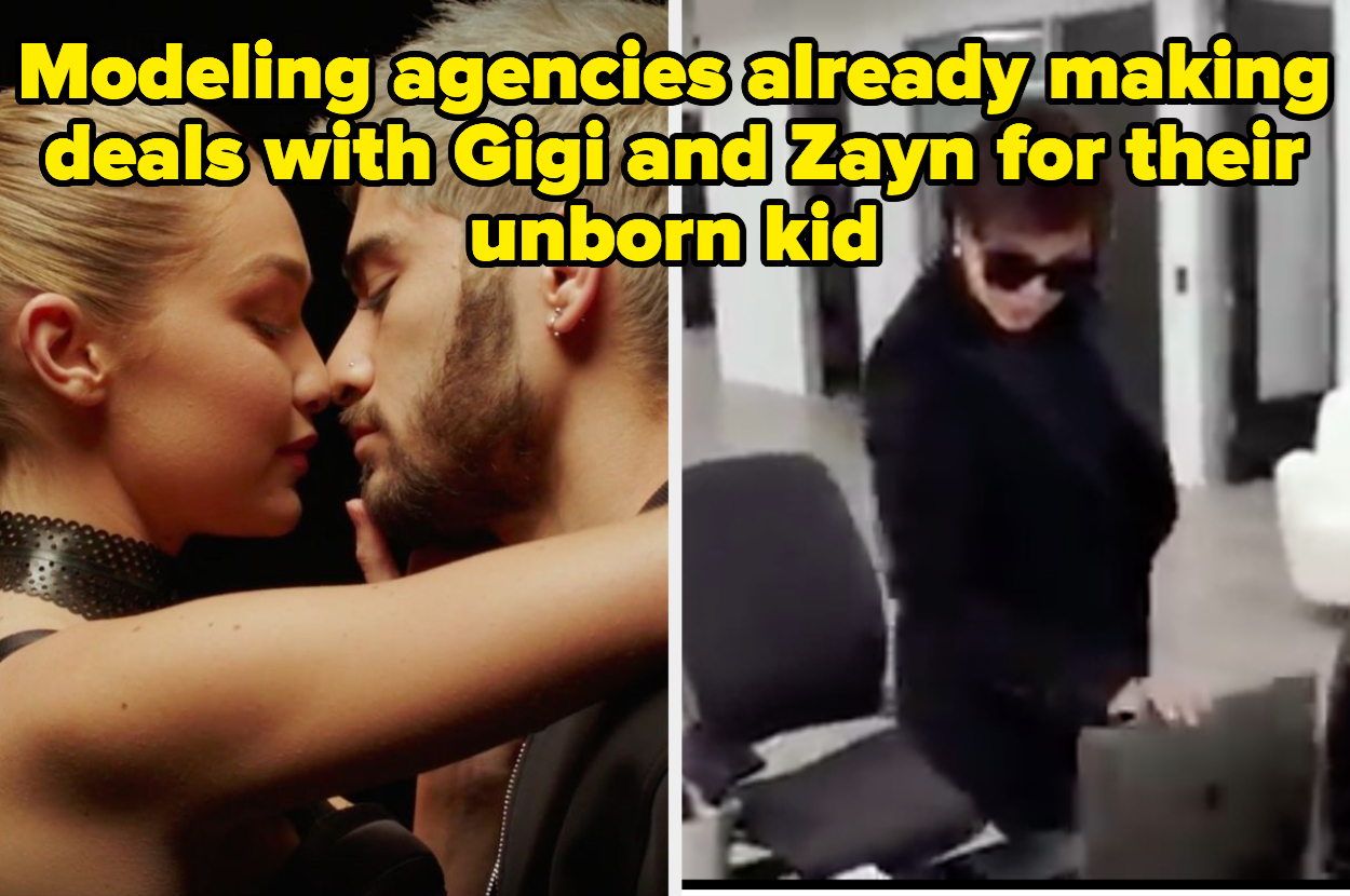 Gigi Hadid planting a kiss on baby ZiGi is the cutest picture on internet  today
