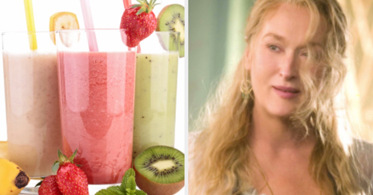 Quiz Make A Smoothie And We'll Reveal If You're Sophie Or Donna From