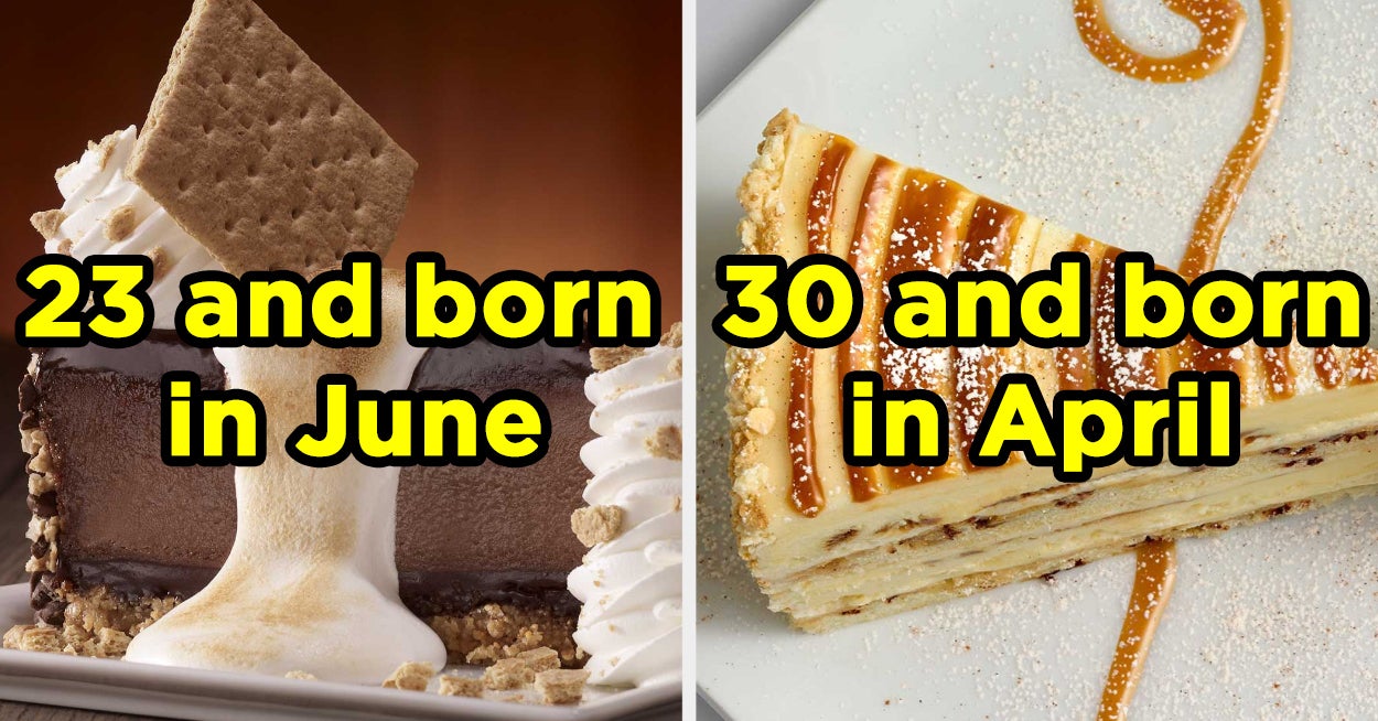 Quiz Order Food From The Cheesecake Factory And We'll Guess Your Age