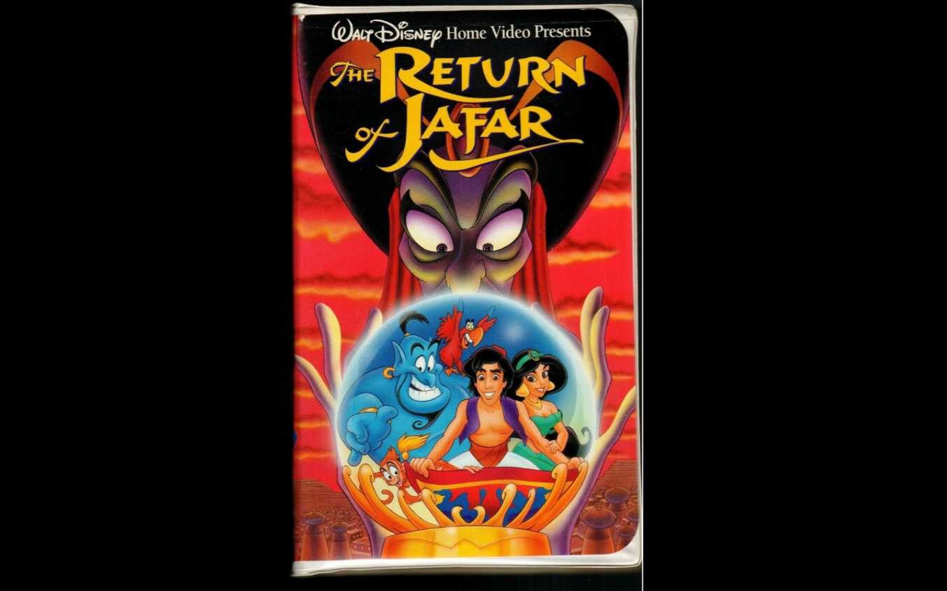 The Return of Jafar VHS cover